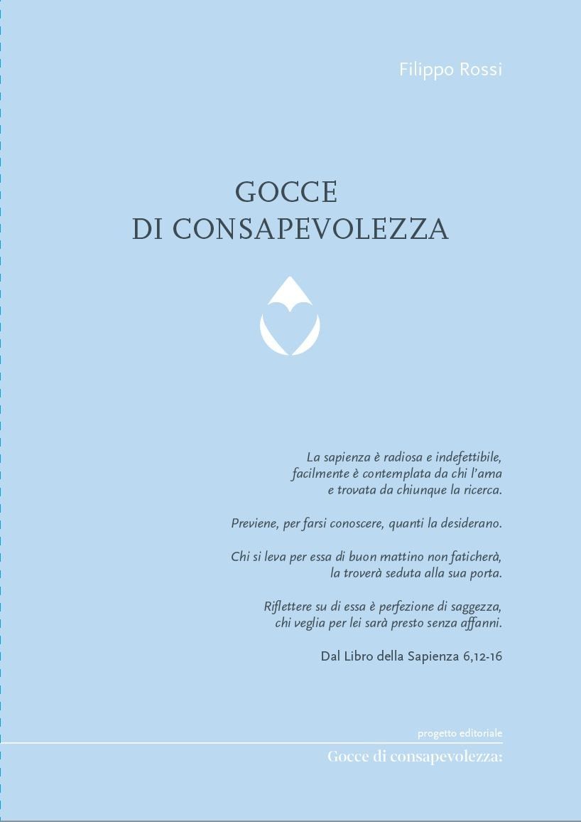 Copertina del libro Gocce di consapevolezza