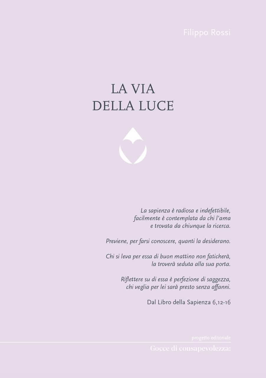 Copertina del libro La Via della Luce